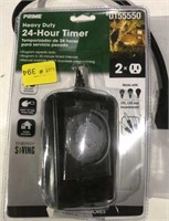 Heavy duty 24 hour timer, Not tested