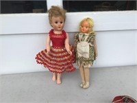 2 ANTIQUE DOLLS