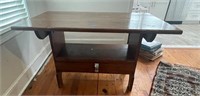 Nice peg top table with storage