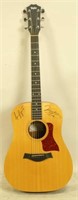 SIGNED TAYLOR BIG BABY GUITAR BY VINCE GILL