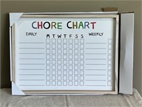BRAND NEW Chore Chart Board 23" x 19"