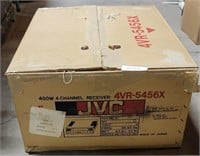 JVC 400W 4 CHANNEL RECEIVER W/ ORIGINAL BOX