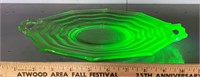 Uranium Glass Platter