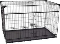 Lucky Dog 48 Inch Extra Large Kennel, Black
