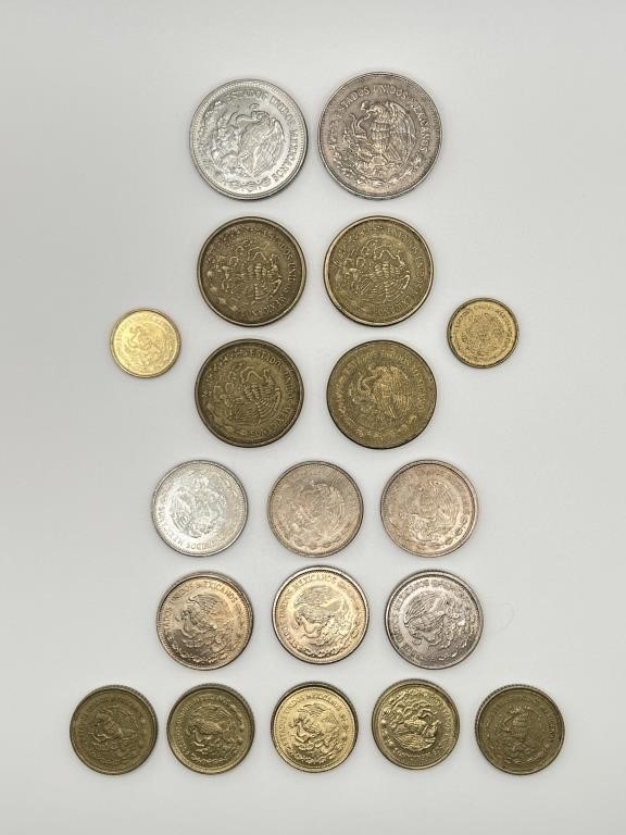 Assorted Mexico Coinage