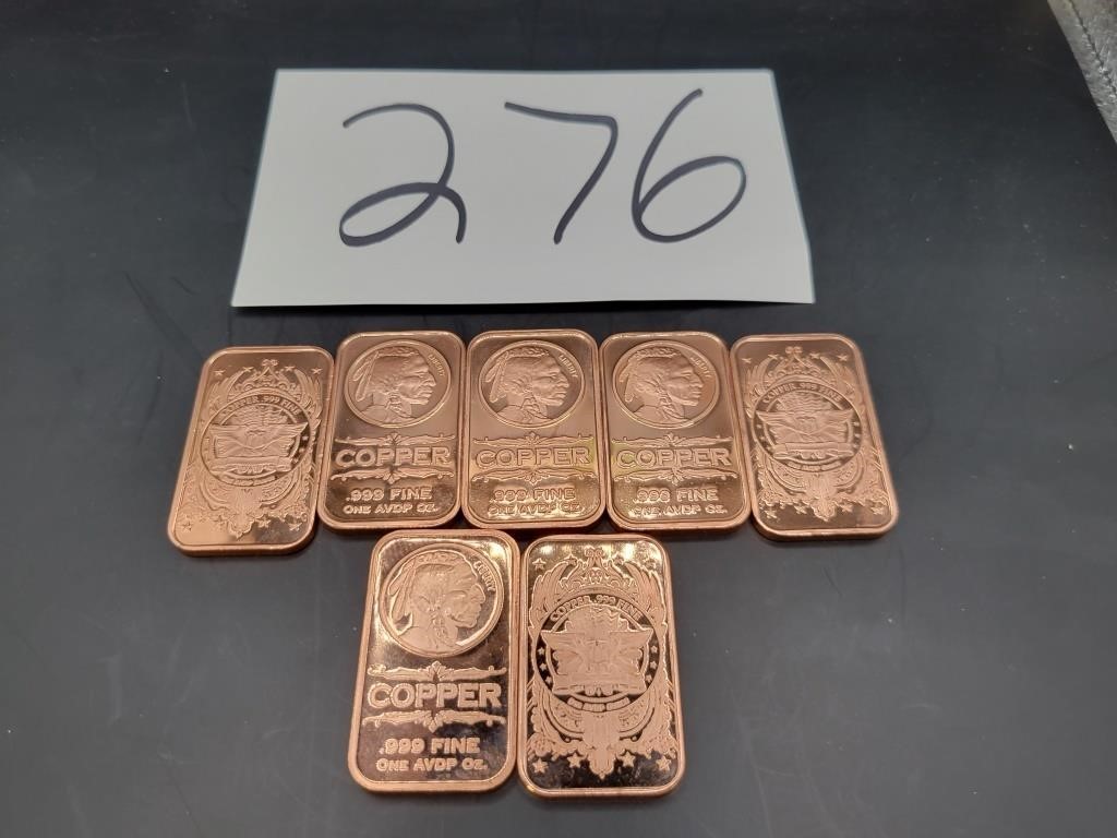 Copper .999 Fine Bars-7