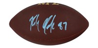 Autographed Rob Gronkowski NFL Football