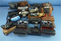 Huge Lot of Vintage Cameras