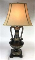 Urn Style Table Lamp with Shade