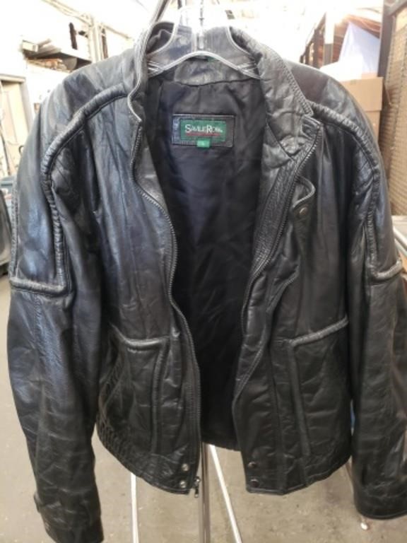 Savile Row Sz Large Leather Jacket