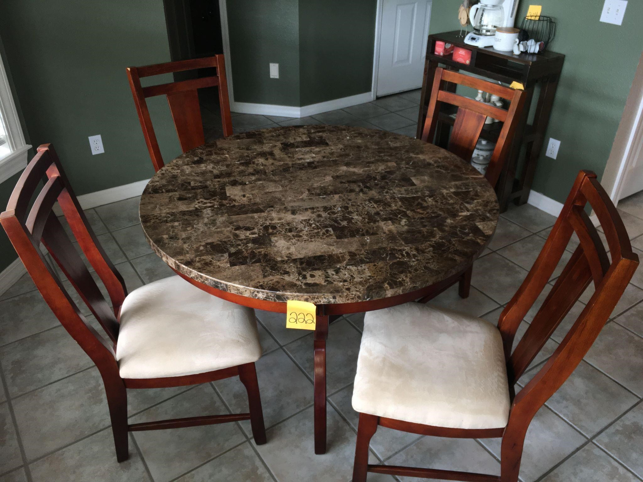 Round Table & Chairs