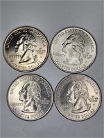(4) State US Quarters -