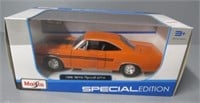 Die cast 1:25 scale 1970 Plymouth in box.