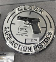 Glock, safe action pistols lock sign