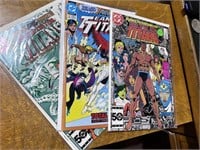 (3) Titans Vintage Comic Books