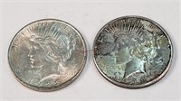 1922 & 1923-S Peace Dollars