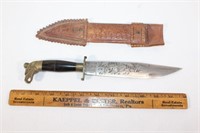 19th Century? Mexican Bowie knife with sheath