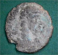 275-76 AD Roman Bronze Coin 15mm X 1.5 Grams