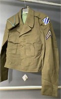 3rd Infantry Korean War Jacket and Cap