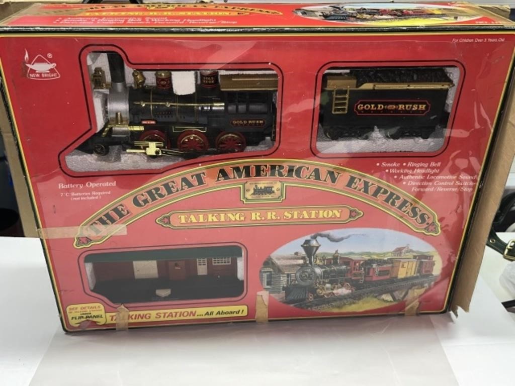 THE GREAT AMERICAN EXPRESS TRAIN SET-NO SHIPPING