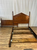 Queen Bamboo Style Bed