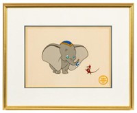 Dumbo, Limited Edition Disney Serigraph Cel.