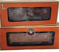 TWO LIONEL UNION PACIFIC TRAINS NEW IN BOX