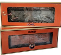 LIONEL NYC & PACIFIC FRUIT EXPRESS TRAIN CARS