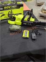 Ryobi 14" 40V Cordless Chainsaw Kit