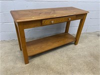 1-drawer Oak Sofa Table