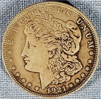 1921 Morgan Silver Dollar EF 40