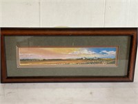 C Tasche. Prairie picture. 309/395. 22.5 x 9.5”