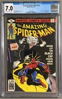 CGC 7.0 Amazing Spiderman 194 1st App Black Cat
