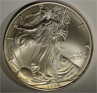 BU 1996 AMERICAN SILVER EAGLE