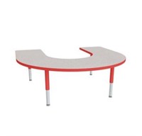 Shape Horseshoe Preschool Table (66 W x 60 L)