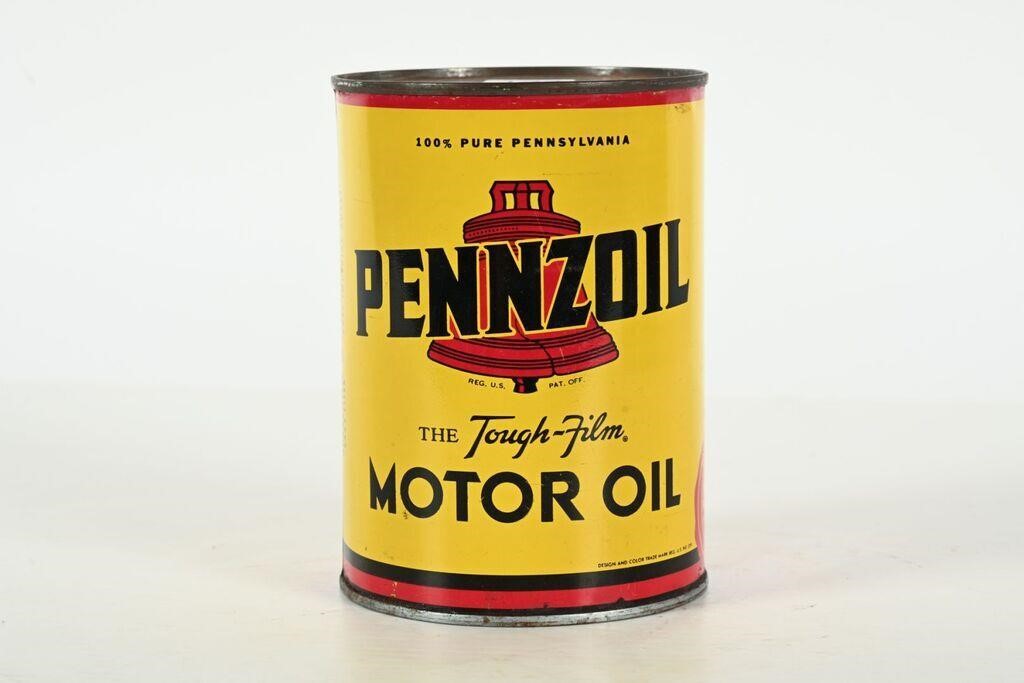 PENNZOIL MOTOR OIL U.S. QT CAN