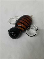 5 inch Murano bee paperweight