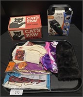Fur Mittens, Socks/Stalkings, Pet Clipper Kit.