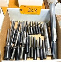 LOT CARBIDE INDEXABLE SPADE DRILLS