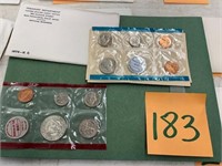 1970 UC Coin Set
