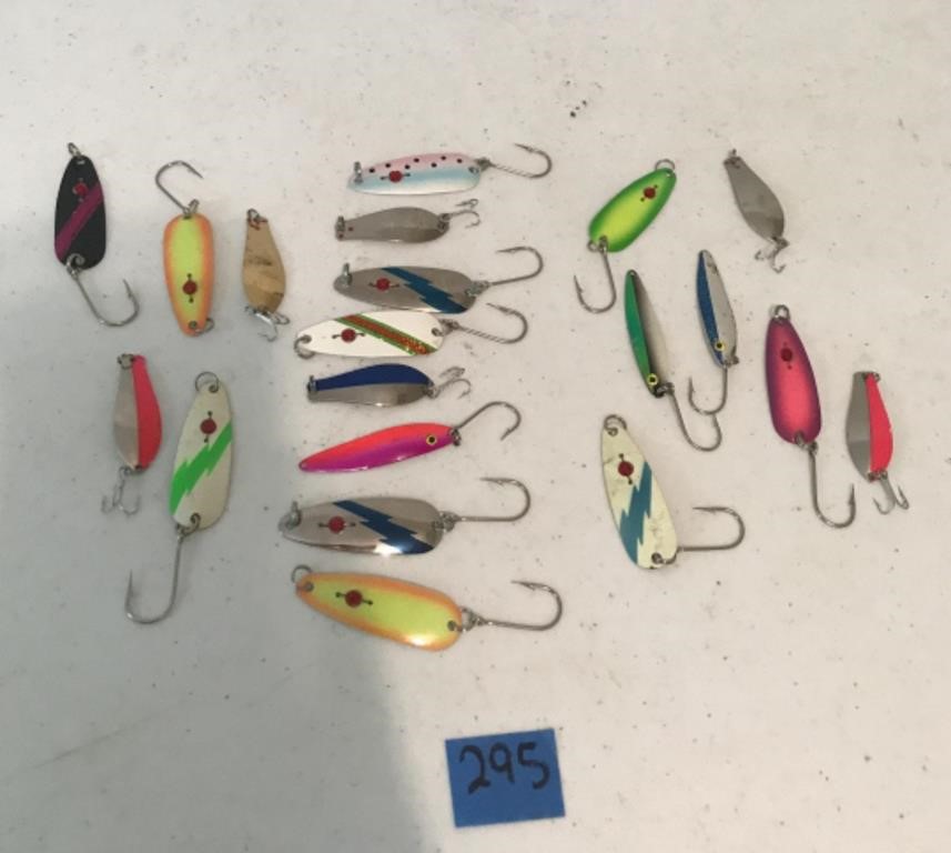 Small Spoon Lures - 2 to 3"L