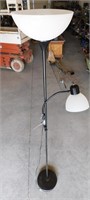 Floor Lamp Measures 71 1/2" Tall