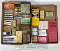Old Pharmacy Advertisement Containers