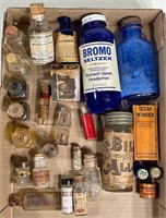 Early Pharmacy Glass Bottles & Jars