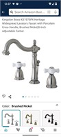 Kingston Brass Heritage WidespreadBathroomFaucet