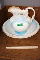 Sebring Porcelain Wash Bowl & Pitcher