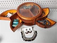 Unique Jewelry Box W/ Contents