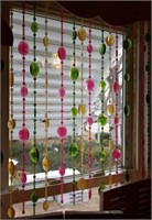 Hanging beads and flower pot holders,