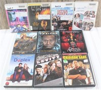 (10) Assorted DVDs