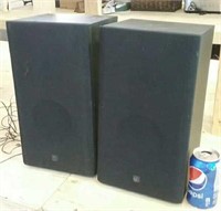 Two GE stereo speakers - 8x7x15H
